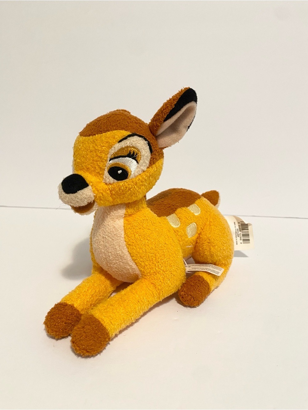 Vintage Disney Store Bambi Plush 8” Deer Stuffed Animal Toy NWT